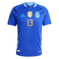 Muški Nogometni Dres Argentina Cristian Romero #13 Gostujuci Copa America 2024 Kratak Rukav